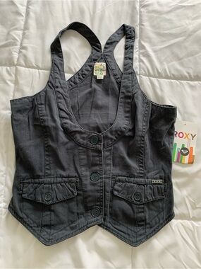 New Roxy Uptown Girt Vest Size XL